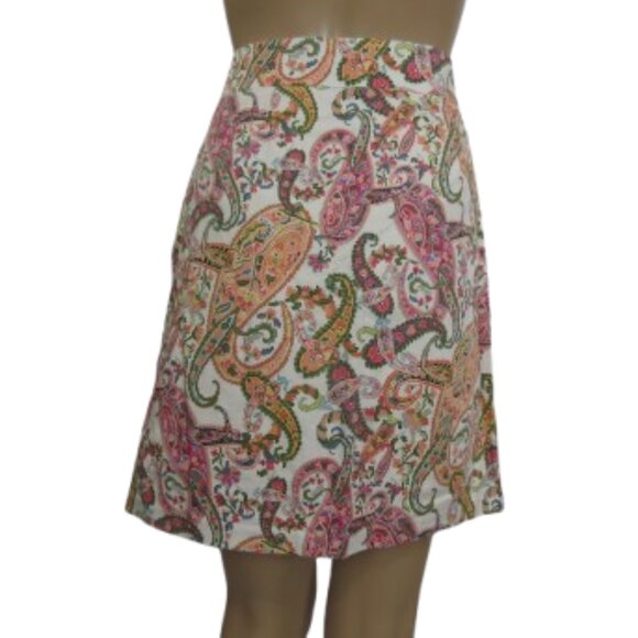 Tommy Bahama Vibrant Paisley Skirt - Picture 4 of 7